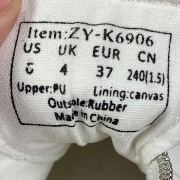 Adokoo Women's Casual Sneakers PU Leather, size‎ 6 US / 37 EU - Picture 16 of 16